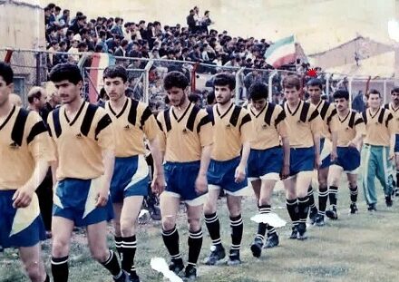 عکس ۱۱ فوتبالیست شهید اردبیلی که برای اهتزاز پرچم ایران جنگیدند